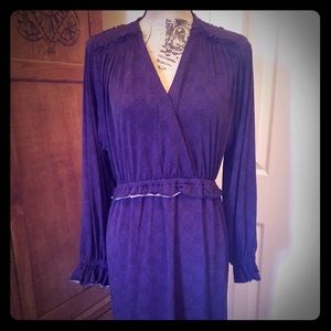 Michael Kors dark orchid dress